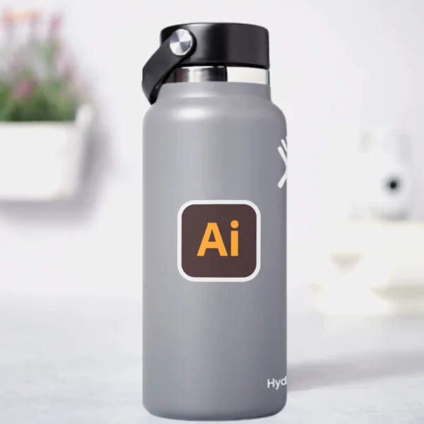 Adobe Illustrator File | Premium Quality Matt Vinyl Sticker