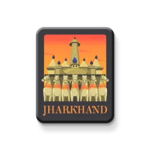 JHARKHAND FRIDGE MAGNET | PACK OF 1