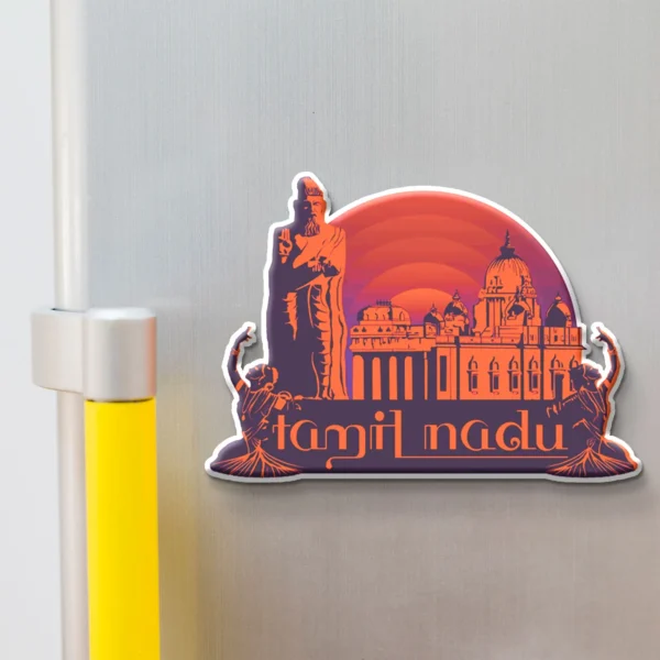 TAMILNADU FRIDGE MAGNET | PACK OF 1