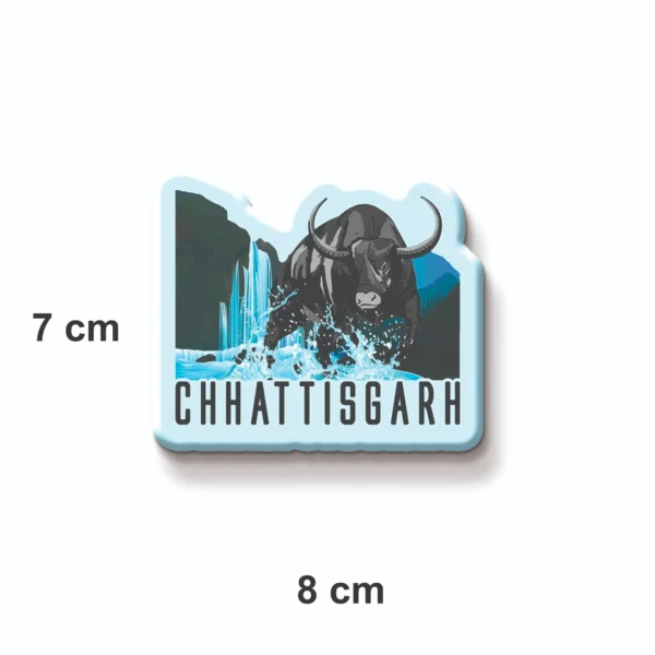 CHATTISGARH FRIDGE MAGNET | PACK OF 1