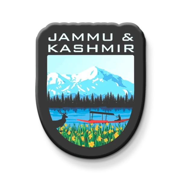 JAMMU&KASHMIR FRIDGE MAGNET | PACK OF 1