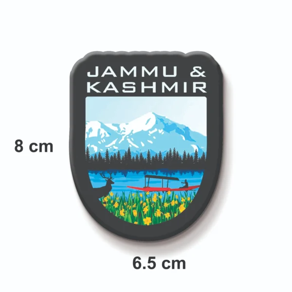 JAMMU&KASHMIR FRIDGE MAGNET | PACK OF 1