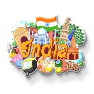 INDIA FRIDGE MAGNET | PACK OF 1